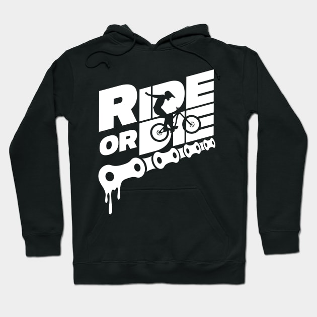 Ride Or Die MTB Hoodie by Hoyda